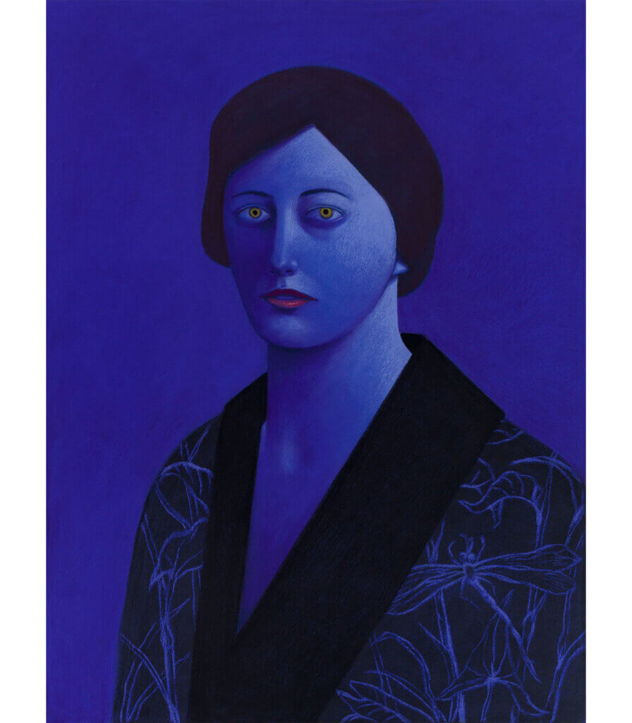 Blue Portrait
