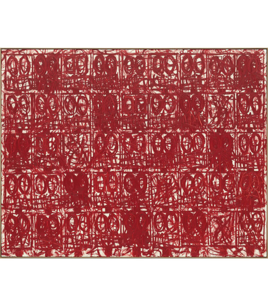 Anxious Red Painting August 20th