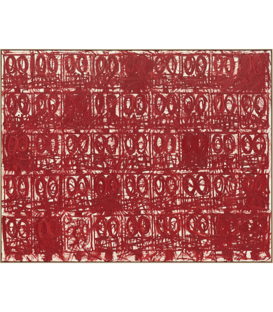 Anxious Red Painting August 6th