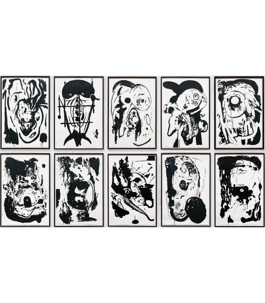 Untitled<br>(Group of 10 drawings)