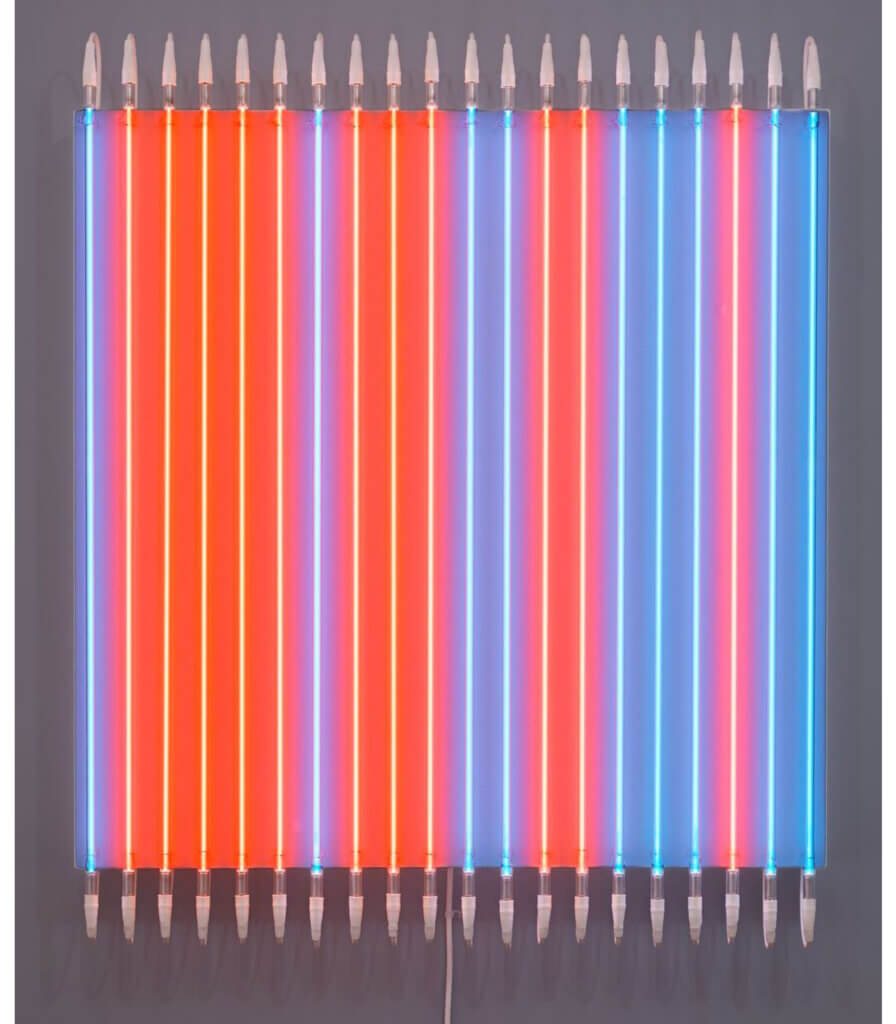 Rouge pair – Bleu impair n°5 (Even Red – Odd Blue No. 5)