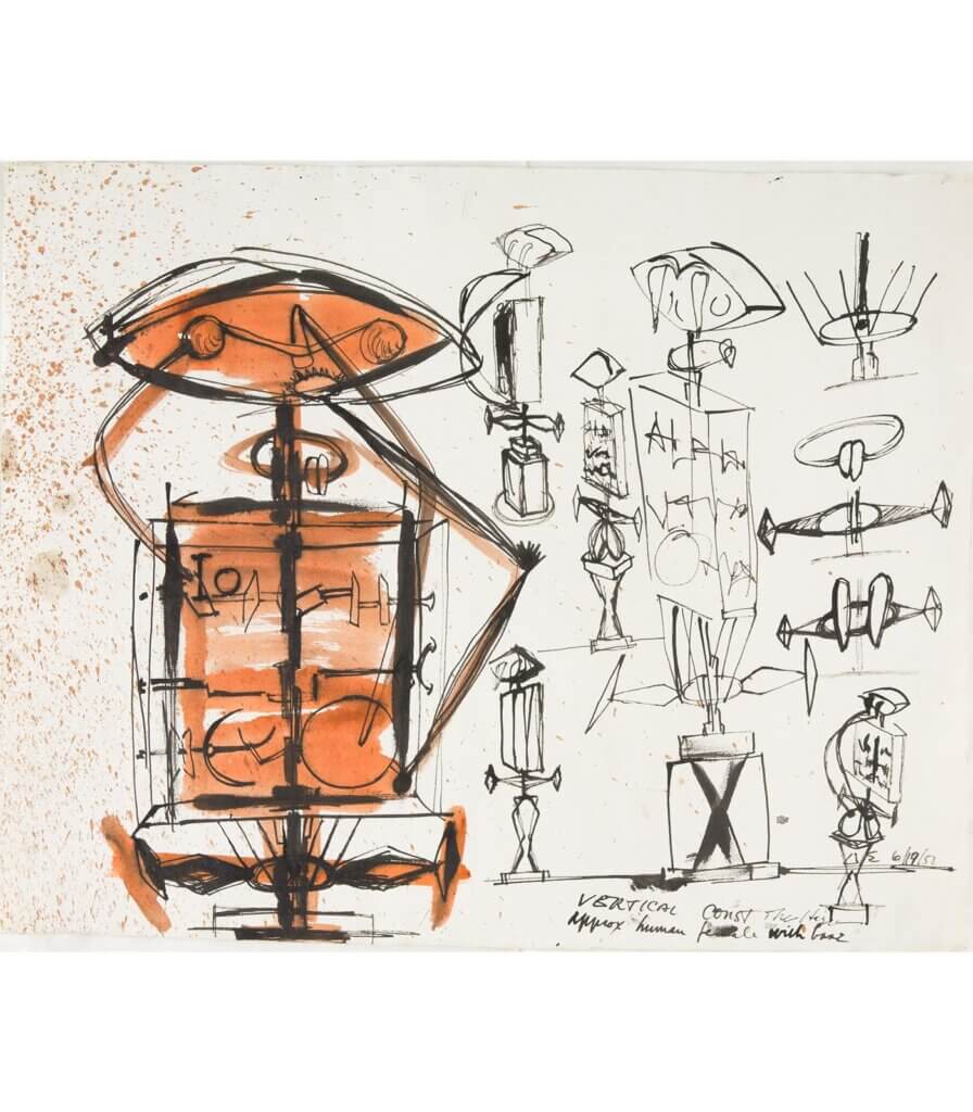 Study for “The Hero”