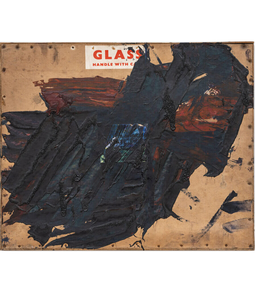 Painting on Cardboard