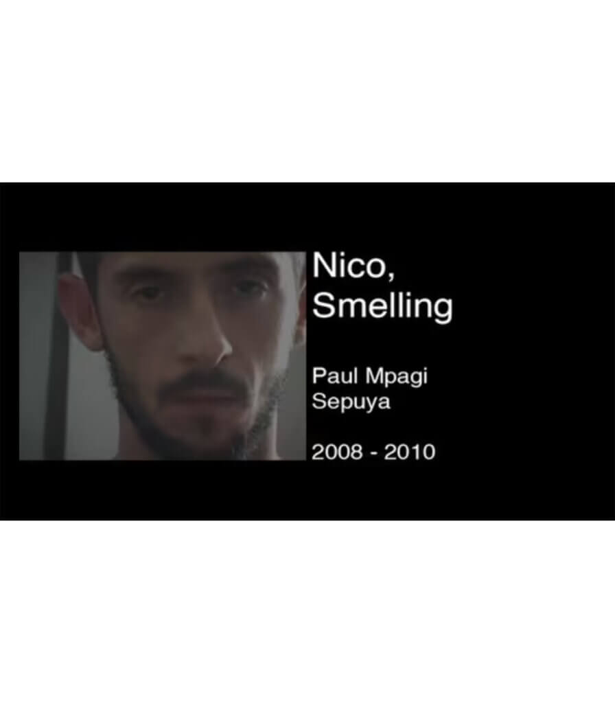 Subject-Object Proof no.3 (Nico, Smelling)