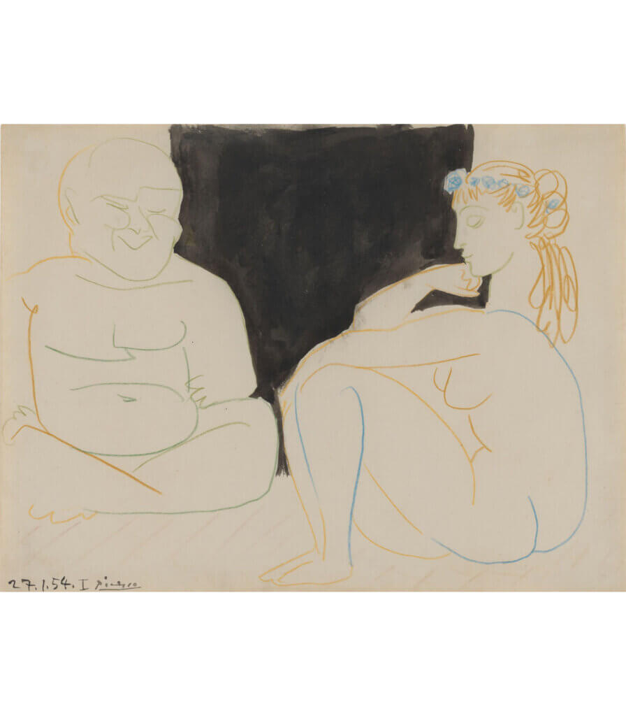 Femme et magot