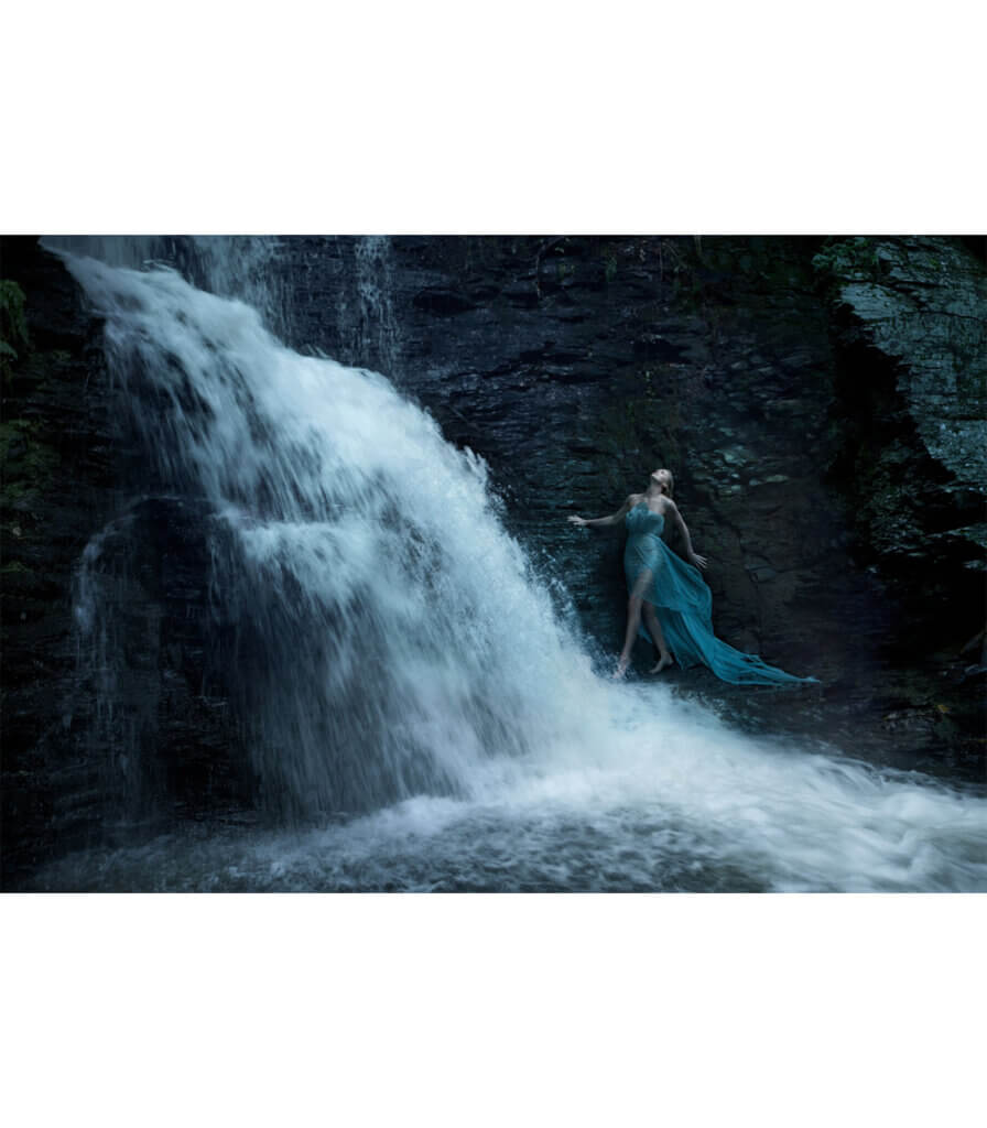 Charlize Theron, Bushkill Falls, Pennsylvania, 2011