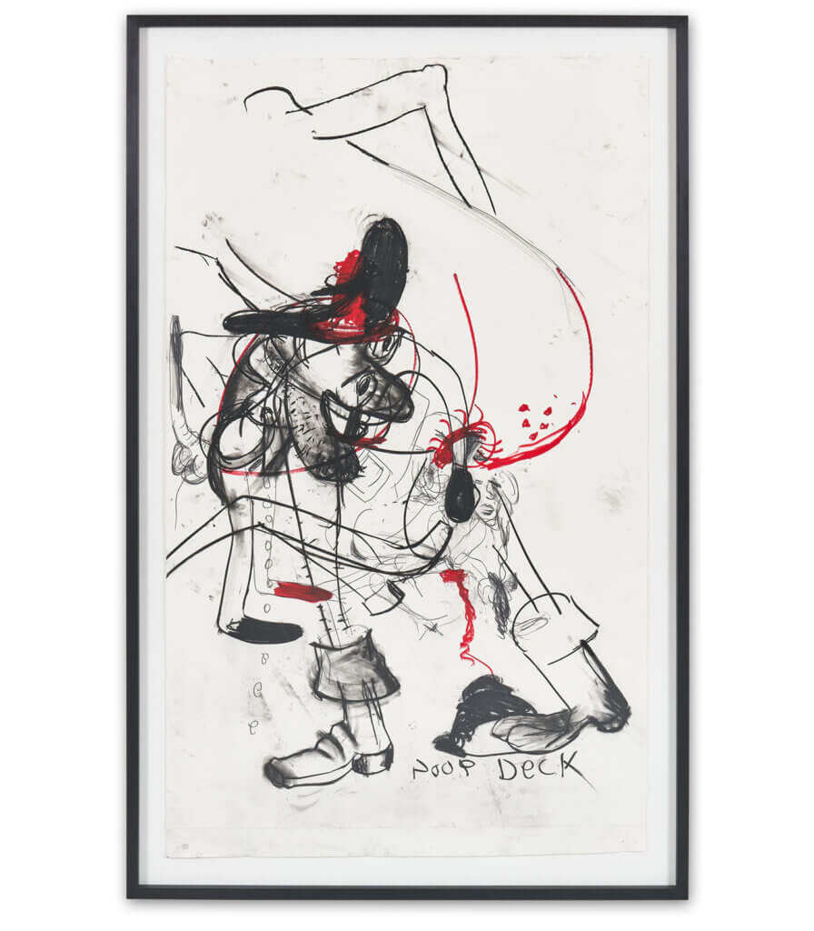 Large Pirate Drawing (Poop Deck)