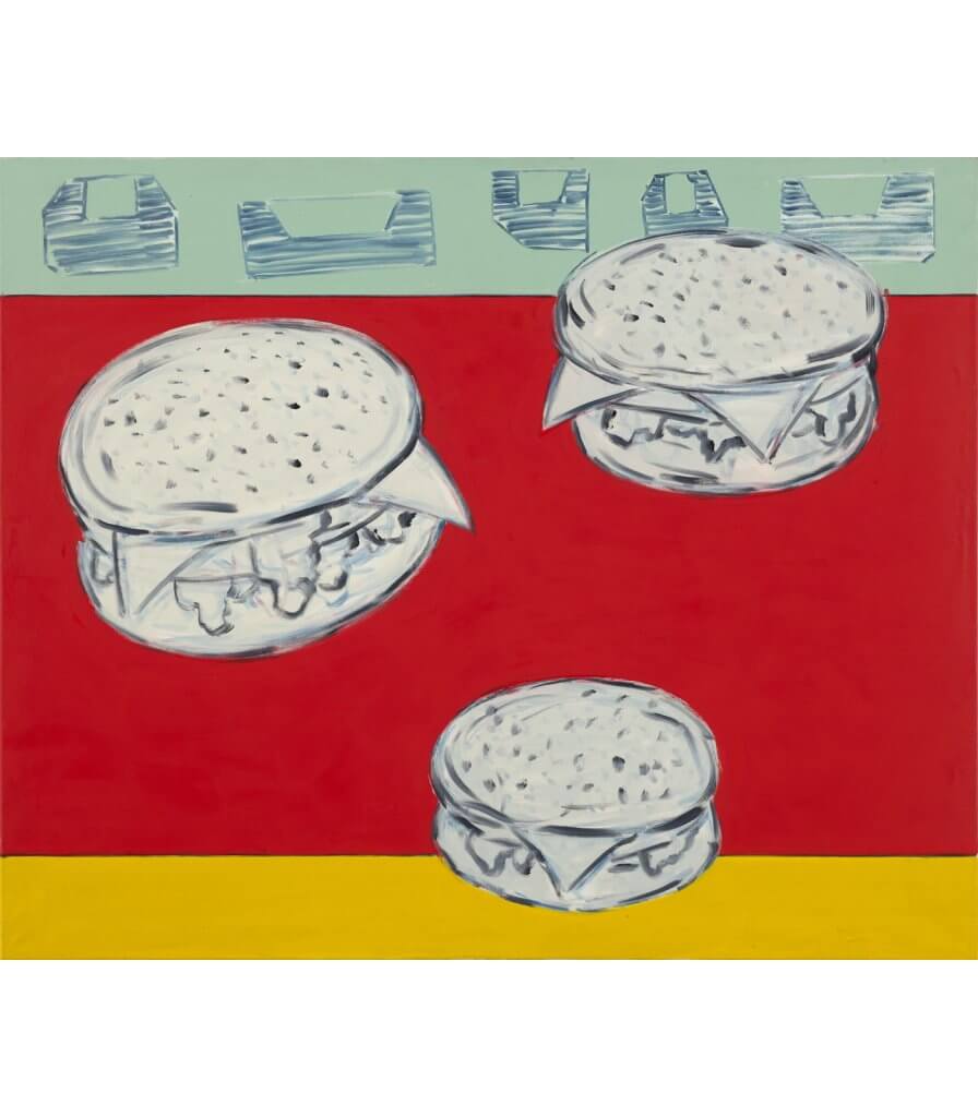 Three Hamburgers