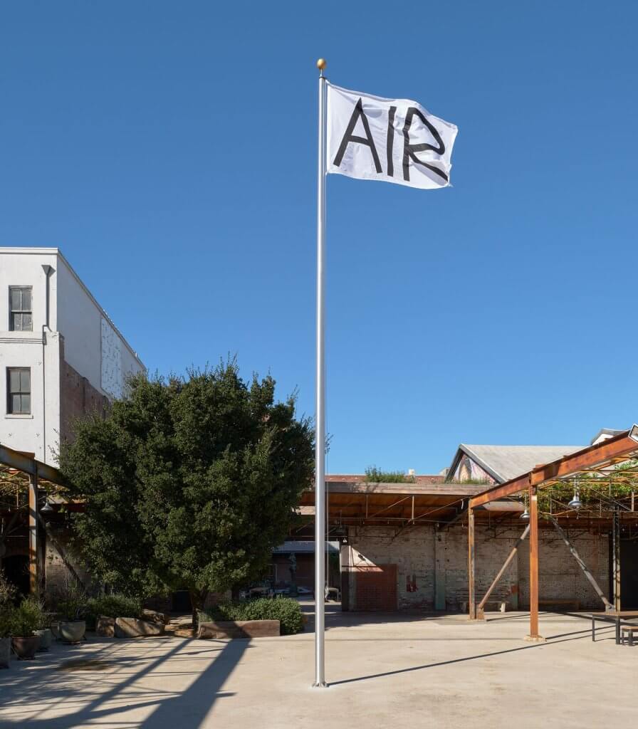 Work No. 3733<br> AIR flag