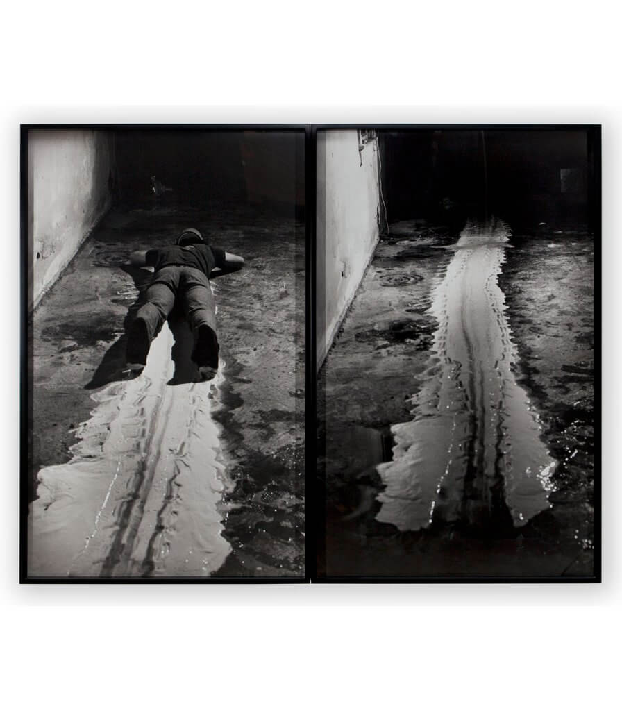Face Painting – Floor, White Line